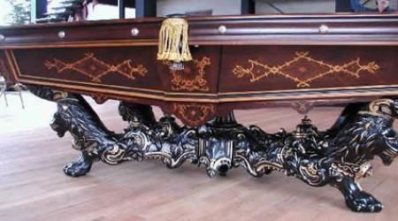 Antique pool, billiards table - The Monarch