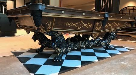Antique "Monarch" billiards table for sale