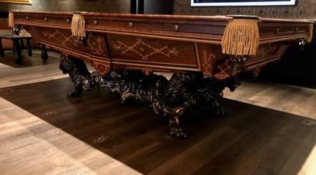 Restored billiards table - The Brunswick Monarch