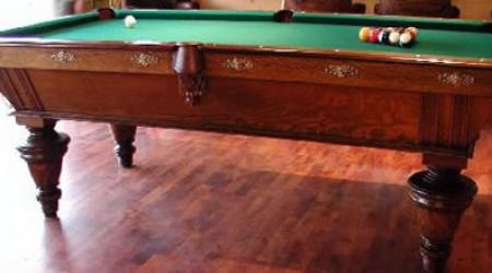 Fully restored Brunswick Narragansett pool table