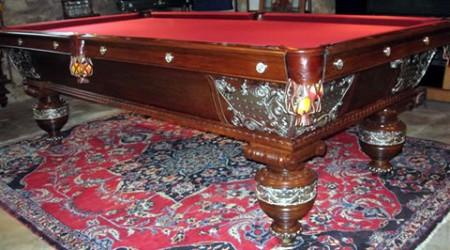 The Northern, an antique billiard table professionally restored