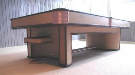 Restored Paramount, antique billiards table
