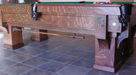 Restoration of an antique Ramada pool table