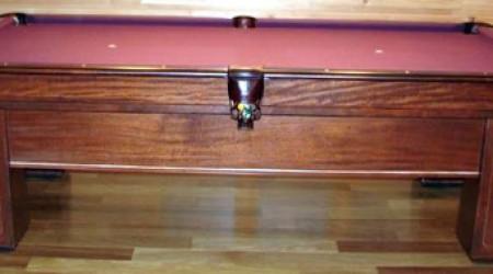 Full restored Regina, antique billiards table