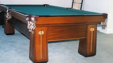 Regina, restored antique pool table for sale