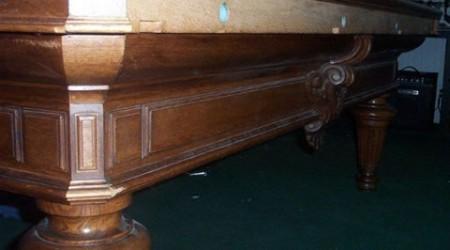 Antique billiards table Schleiffer