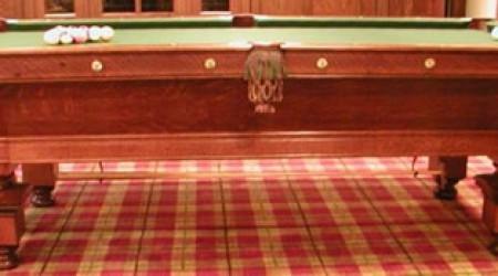 The Southern, fully restored pool table