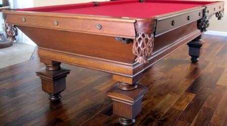 Brunswick, The Southern, restored antique billiards table