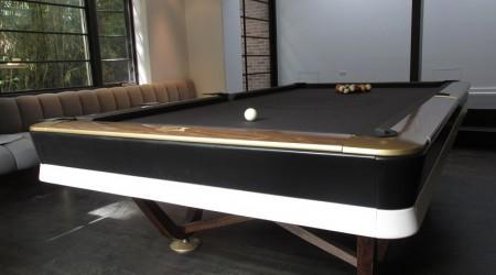 The Viscount, antique billiards table restoration