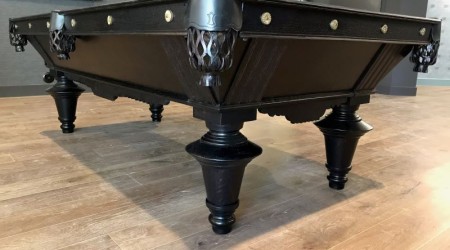 Antique billiards table, The York