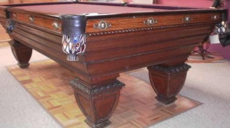 Antique Pendennis billiards/pool table