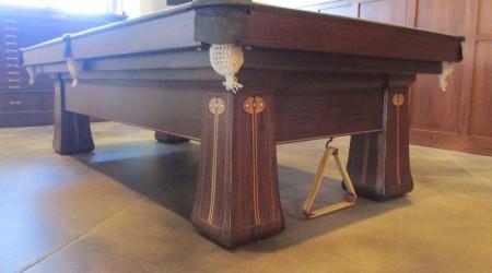 Antique Regent billiards table restored by Billiards Restoration