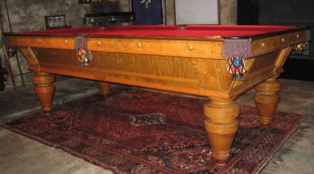 Schulenburg Union League billiards table