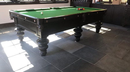 Restored: Oxford billiards table