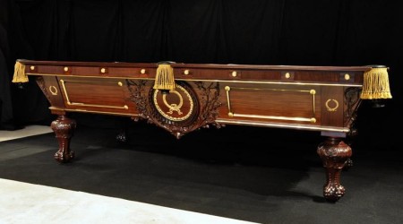 Custom made Oliver Briggs Custom billiards table