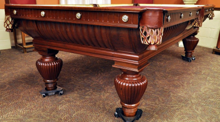 Oliver Briggs #27 - Restored antique billiard table
