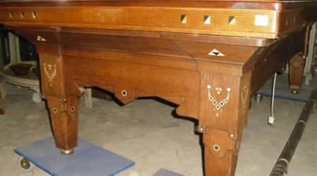 Antique billiards table, The Bordeaux