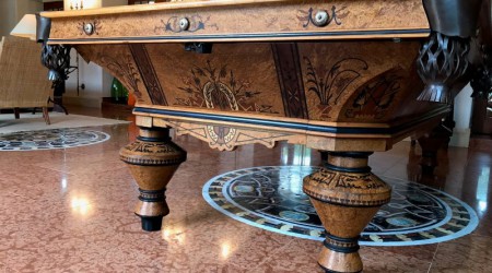 Stunning Brunswick & Company II billiards table, fully restored