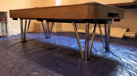 Champion Deco restored antique billiards table