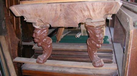 Antique billiards table: Charles Schulenburg II