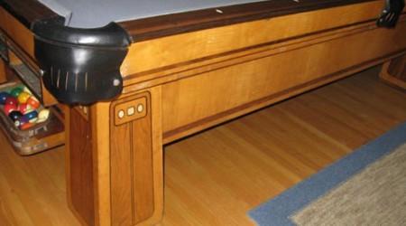 Clark-Herd Regina, a restored antique billiards table