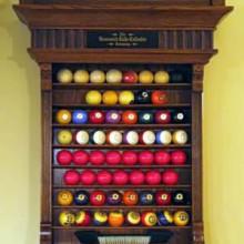 The Jewell Ball rack, acceossory for pool table