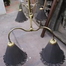 Shaded lamp antique Milan billiard light